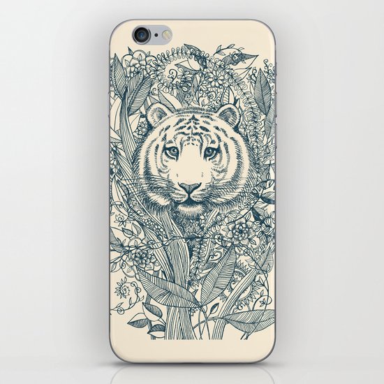 Tiger Tangle iPhone & iPod Skin