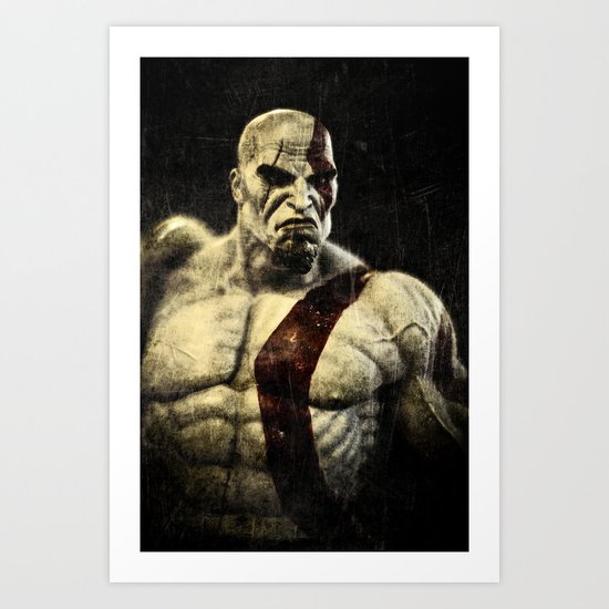 kratos Art Print