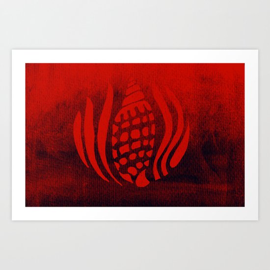 Red Sea Art Print