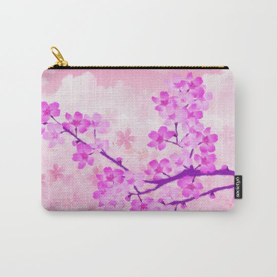 Cherry Blossom - Variation 4 Carry-All Pouch