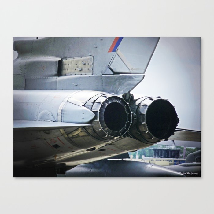 After-burners Canvas Print