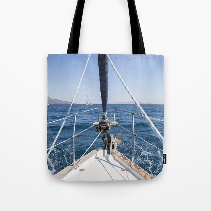 Sailing Away Tote Bag