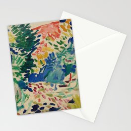 Landscape at Collioure - Henri Matisse - Exhibition Poster Stationery Card