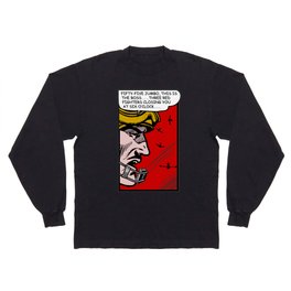 Three Red Fighters Long Sleeve T Shirt