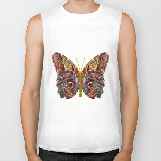 Float Like A Butterfly Biker Tank