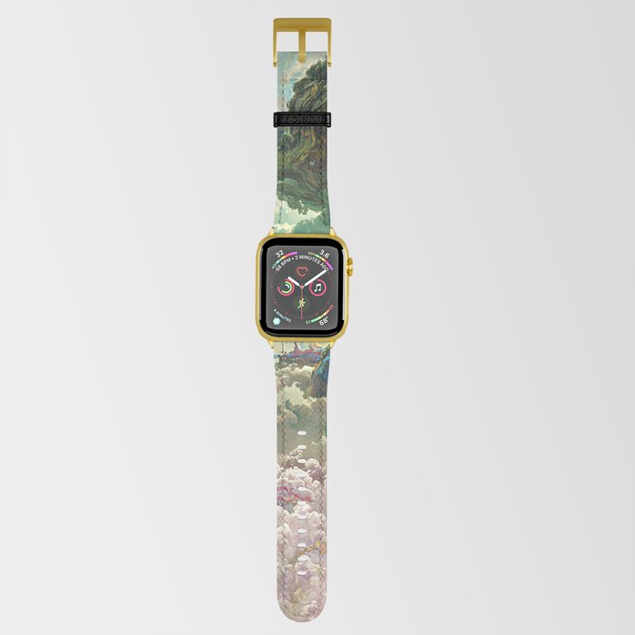 A Cloudy Garden Apple Watch Band