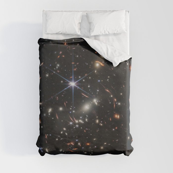 James Webb Space Telescope Deep Field Duvet Cover