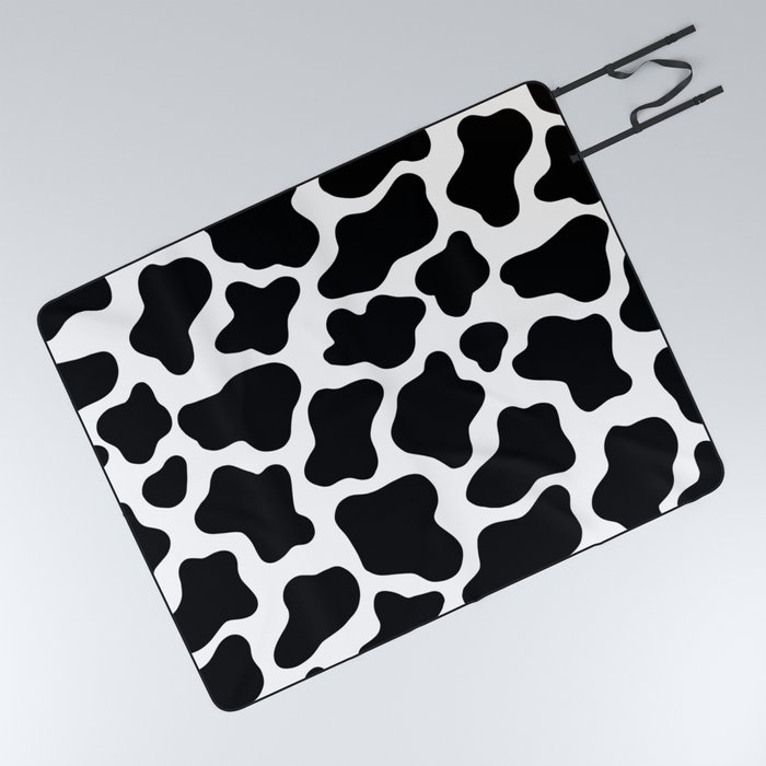 Cow Print Picnic Blanket
