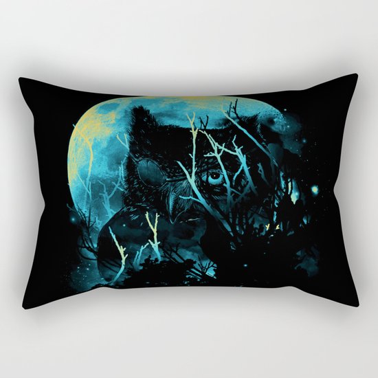 Lurking Rectangular Pillow