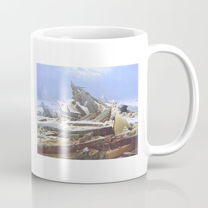The Sea of Ice - Caspar David Friedrich Coffee Mug