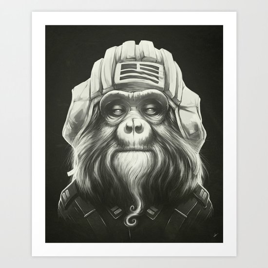 Commander Art Print