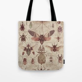 Insects (colored) Tote Bag