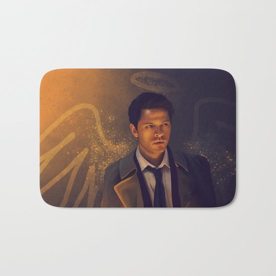 Castiel - Supernatural Bath Mat