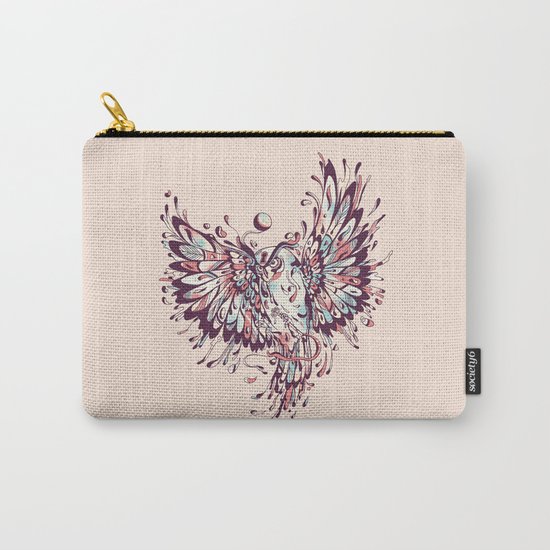 The Wisdoms and Wonderings of a Wide-Eyed Wanderer Carry-All Pouch