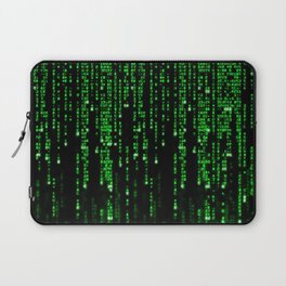 Matrix Binary Code Laptop Sleeve
