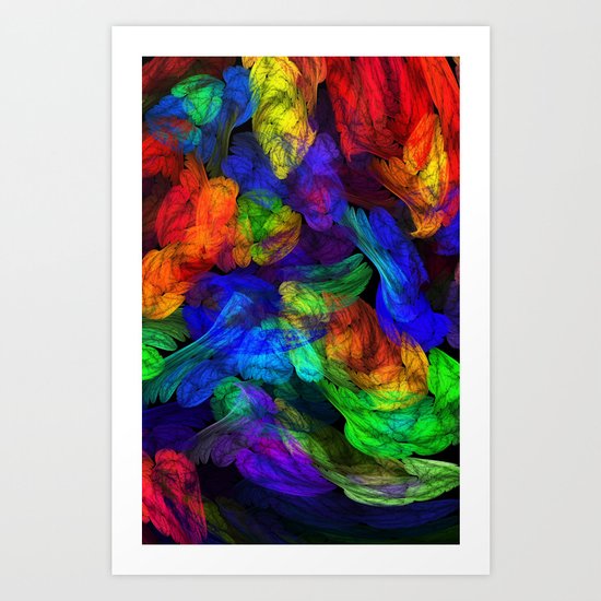The Magic of Color Art Print