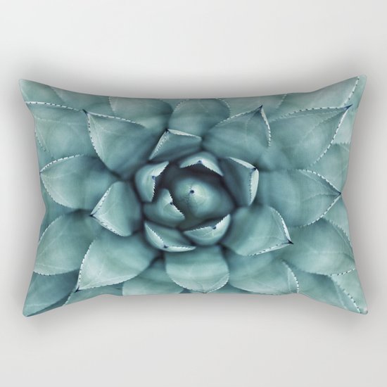 Flower geometric 4 Rectangular Pillow