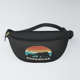 Dad Bear Son Baby Daughter Father's Day Fanny Pack