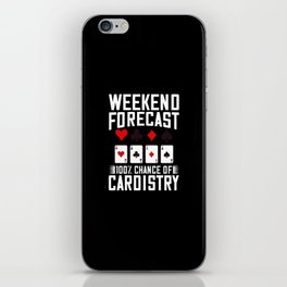 Cardistry Deck Card Flourish Trick Playing Cards iPhone Skin