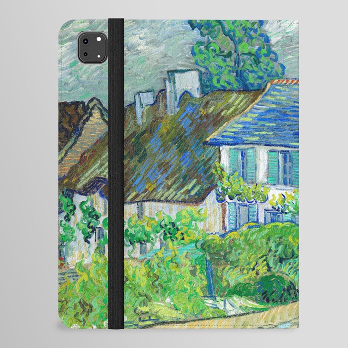Houses at Auvers, 1890 by Vincent van Gogh iPad Folio Case