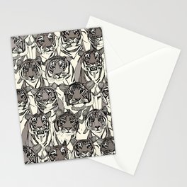 just tigers mono Stationery Card