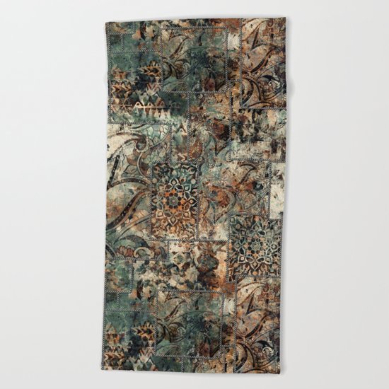 Patchwork Beach Towel
