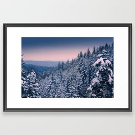 Winter view 2 Framed Art Print