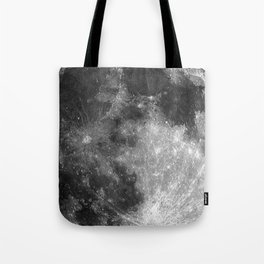 Black & White Moon Tote Bag