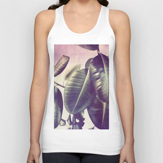 Ficus Elastica #2 Unisex Tank Top