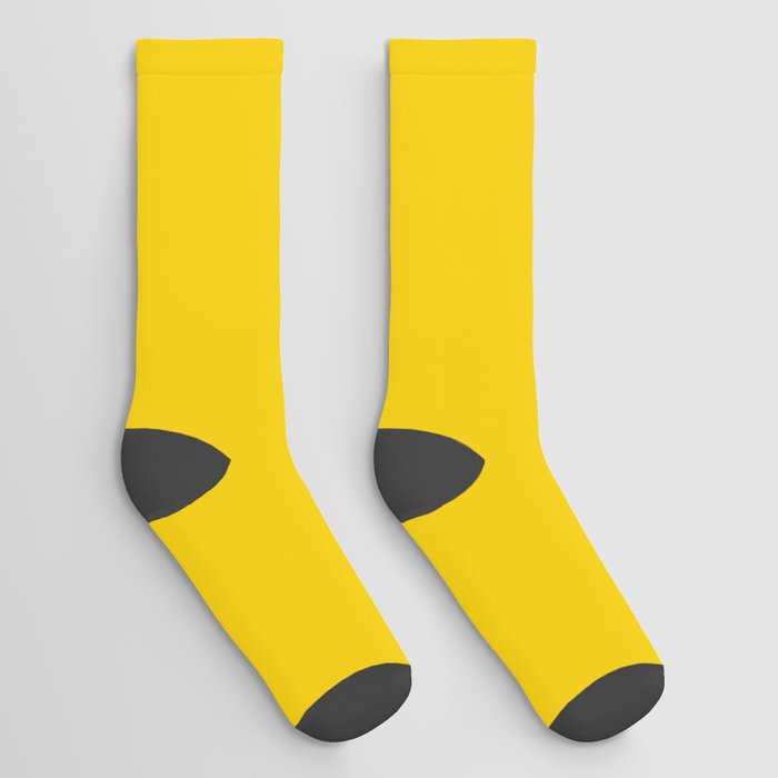 Summer Yellow Socks