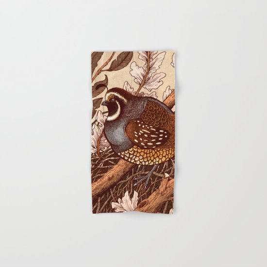 Little Quail Hand & Bath Towel