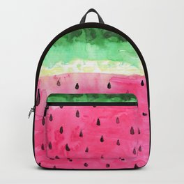 Watercolor Watermelon Backpack