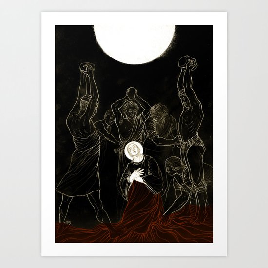 Your Reward is Great in Heaven Art Print