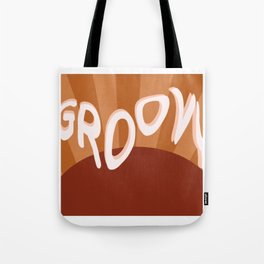 Groovy Sunrays Tote Bag