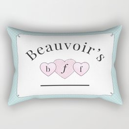 Beauvoir's B.F.F. Rectangular Pillow