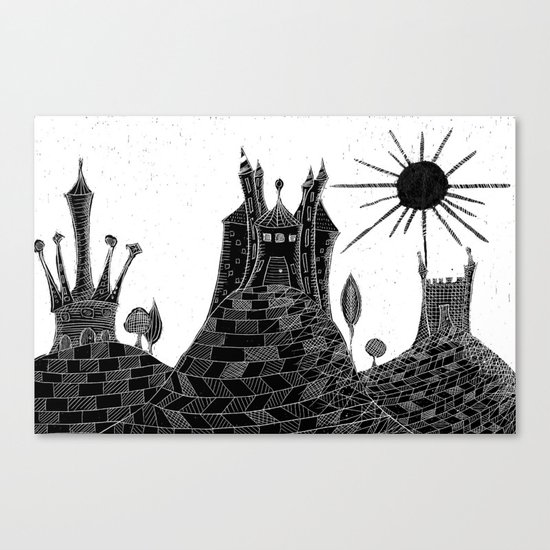 Bubu´s castle Canvas Print