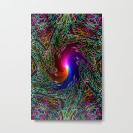 Approaching the Event Horizon Metal Print | Graphicdesign, Digital 