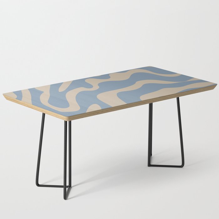 18 Abstract Liquid Swirly Shapes 220725 Valourine Digital Design Coffee Table