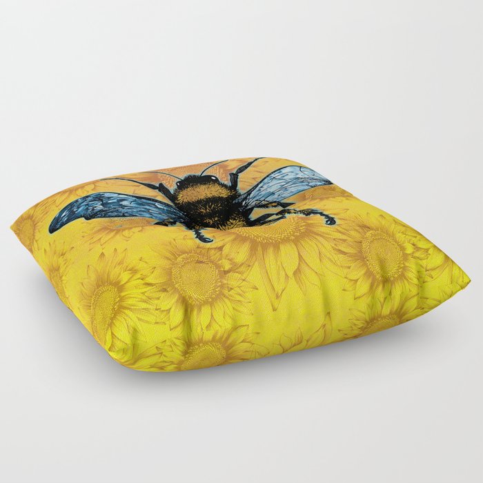 Bumble Bee Floor Pillow