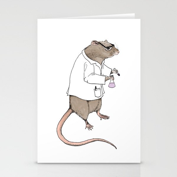 Lab Rat | Color Stationery Cards