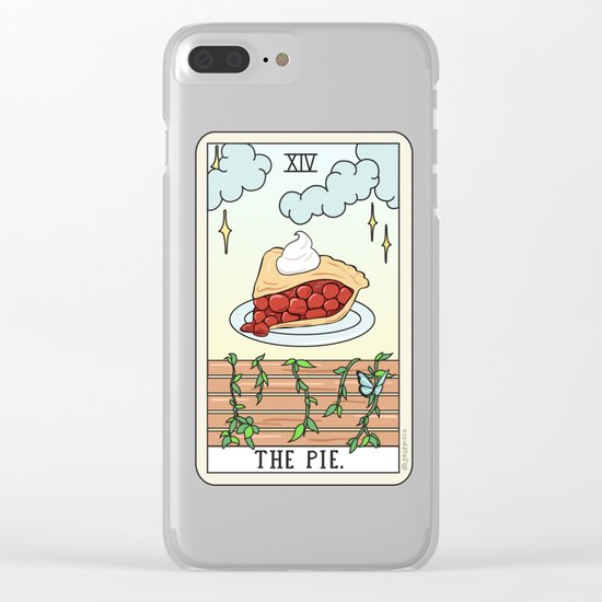 PIE READING Clear iPhone Case