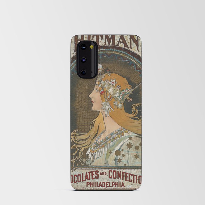  Whitman’s chocolates and confections. Philadelphia (1895 - 1917) Alphonse Mucha (Czech, 1860-1939) Android Card Case