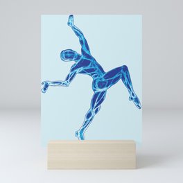 Blue Body Mini Art Print