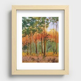 Autumn Light Recessed Framed Print