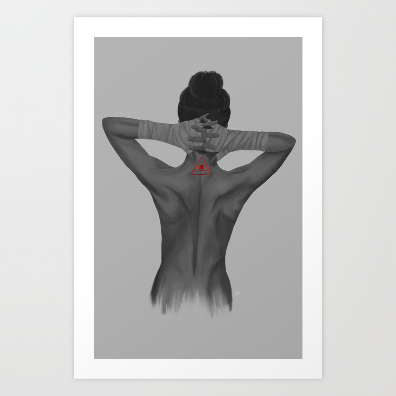 Mollymauk Tribute Beau Critical Role Art Print By Totalpartykillr Society6