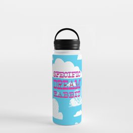 Specific Dream Rabbit Jeeves and Wooster - Wodehouse Blue Water Bottle