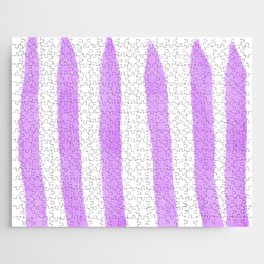 Watercolor Vertical Lines With White 39 Jigsaw Puzzle