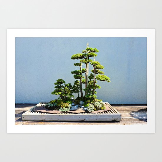 Forest Island Art Print