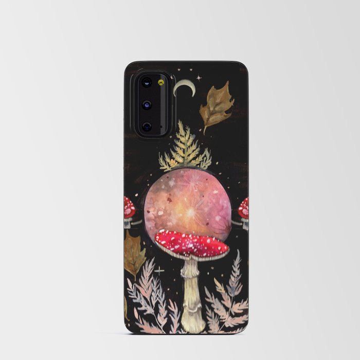 Autumnal Fancy Fungi Android Card Case