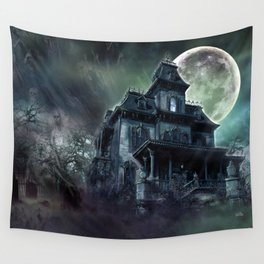 The Haunted House Wall Tapestry